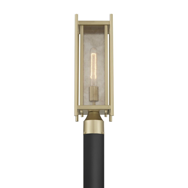 Savoy House 5-3807-344 One Light Outdoor Post Lantern, Serene Brass (5)