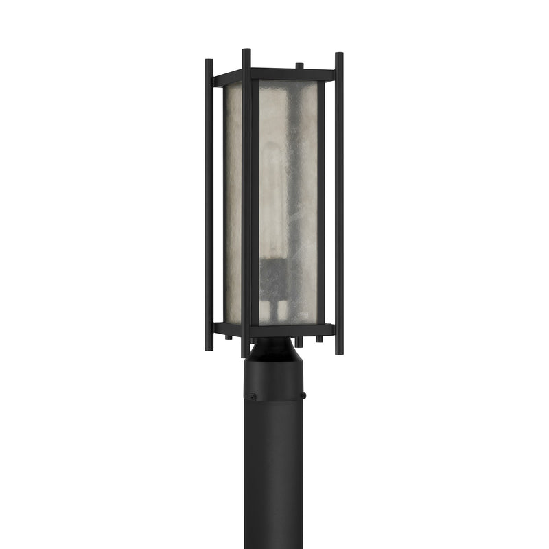 Savoy House 5-3807-BK One Light Outdoor Post Lantern, Matte Black (2)