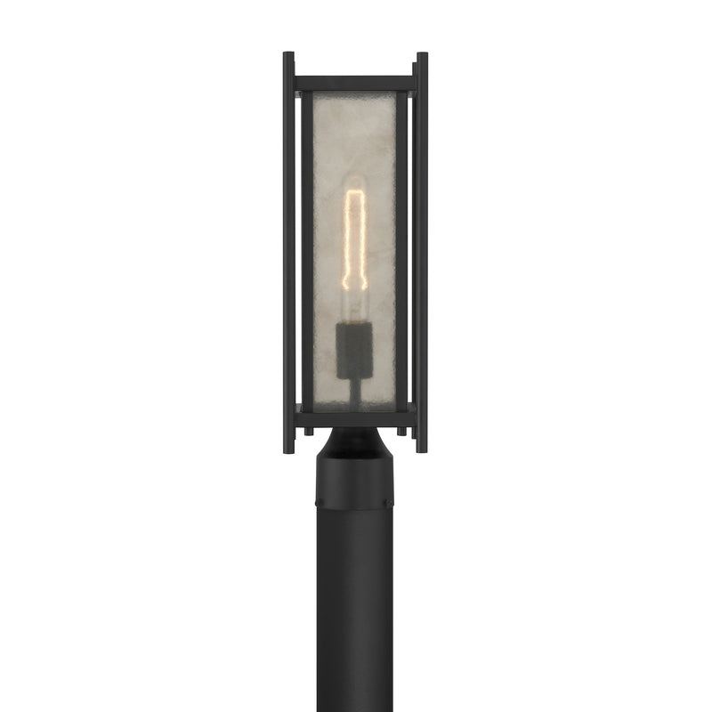 Savoy House 5-3807-BK One Light Outdoor Post Lantern, Matte Black (4)