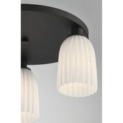 Savoy House 6-1247-3-89 Three Light Flush Mount, Matte Black (5)