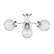 Savoy House 6-3364-4-11 Four Light Semi-Flush Mount, Chrome (2)