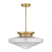 Savoy House 6-4464-1-322 One Light Convertible, Warm Brass (2)
