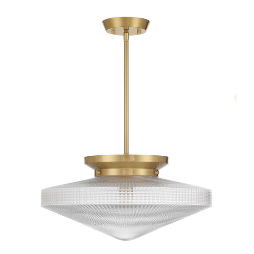 Savoy House 6-4464-1-322 One Light Convertible, Warm Brass (2)