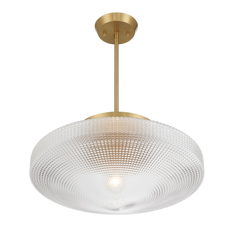 Savoy House 6-4464-1-322 One Light Convertible, Warm Brass (4)