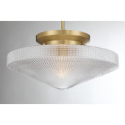 Savoy House 6-4464-1-322 One Light Convertible, Warm Brass (6)