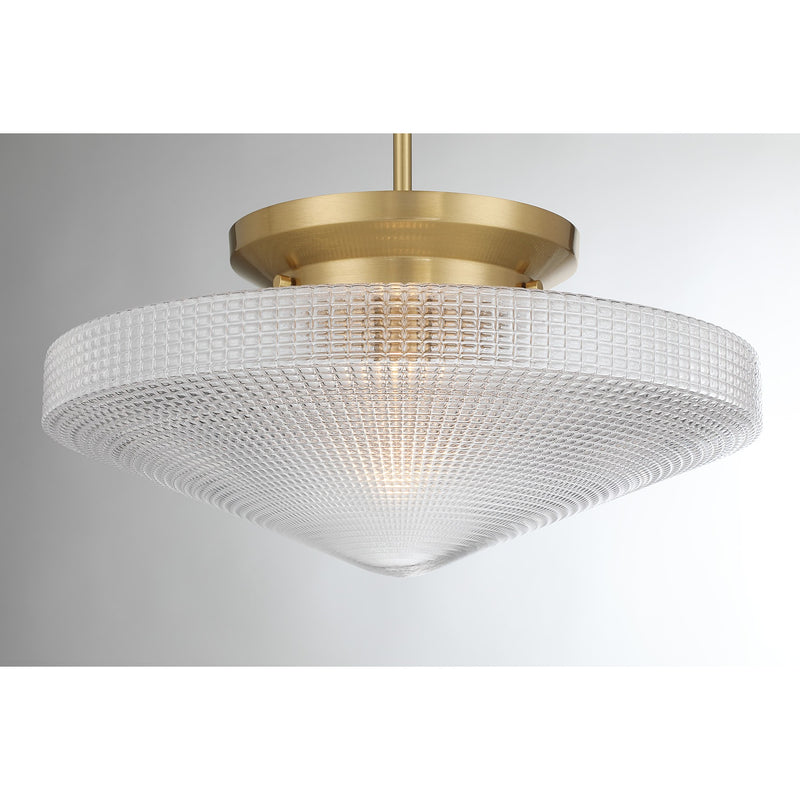 Savoy House 6-4464-1-322 One Light Convertible, Warm Brass (6)