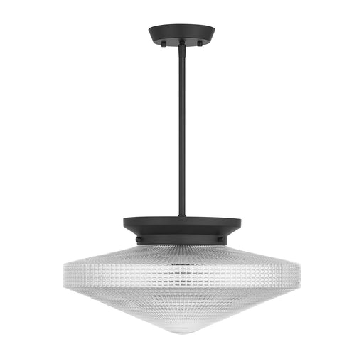 Savoy House 6-4464-1-89 One Light Convertible, Matte Black (2)