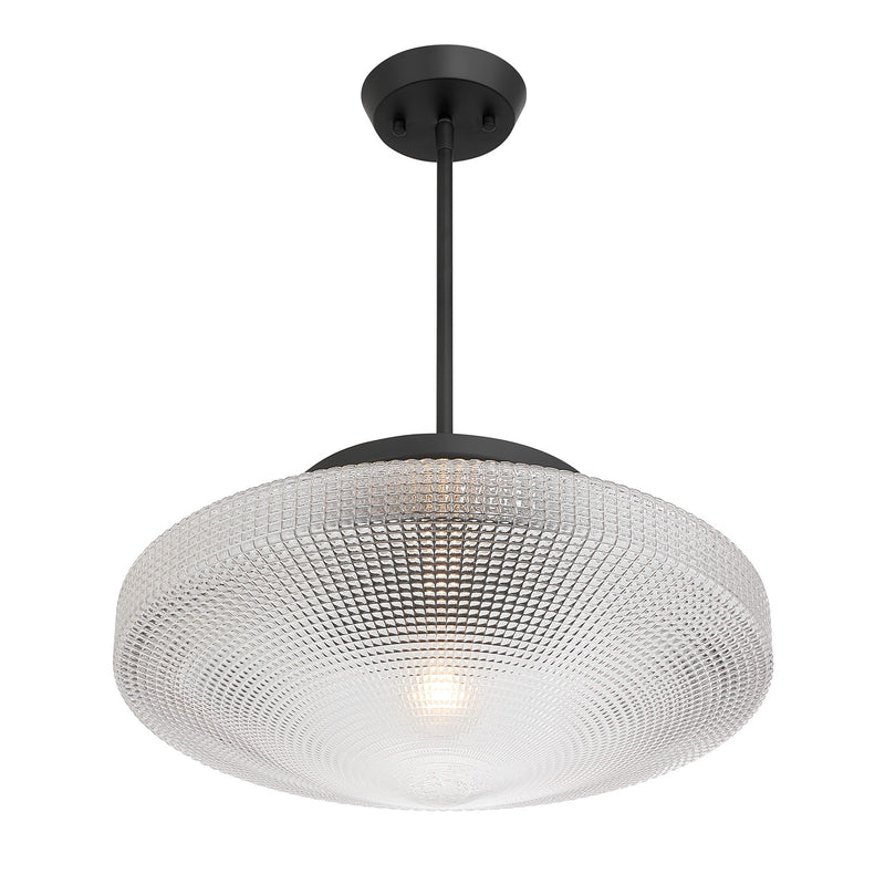 Savoy House 6-4464-1-89 One Light Convertible, Matte Black (5)