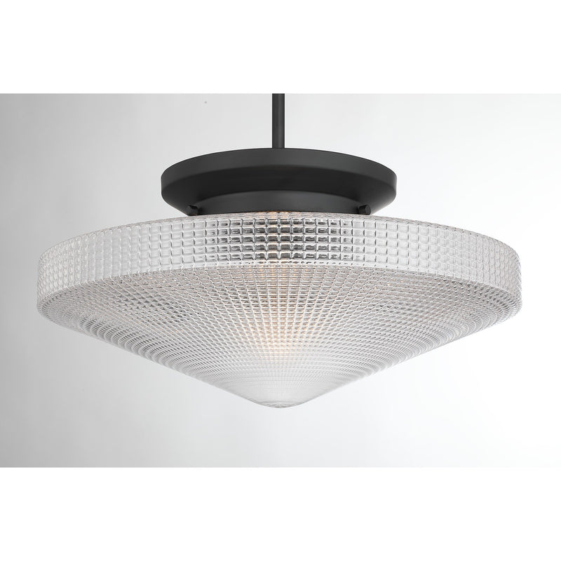 Savoy House 6-4464-1-89 One Light Convertible, Matte Black (6)