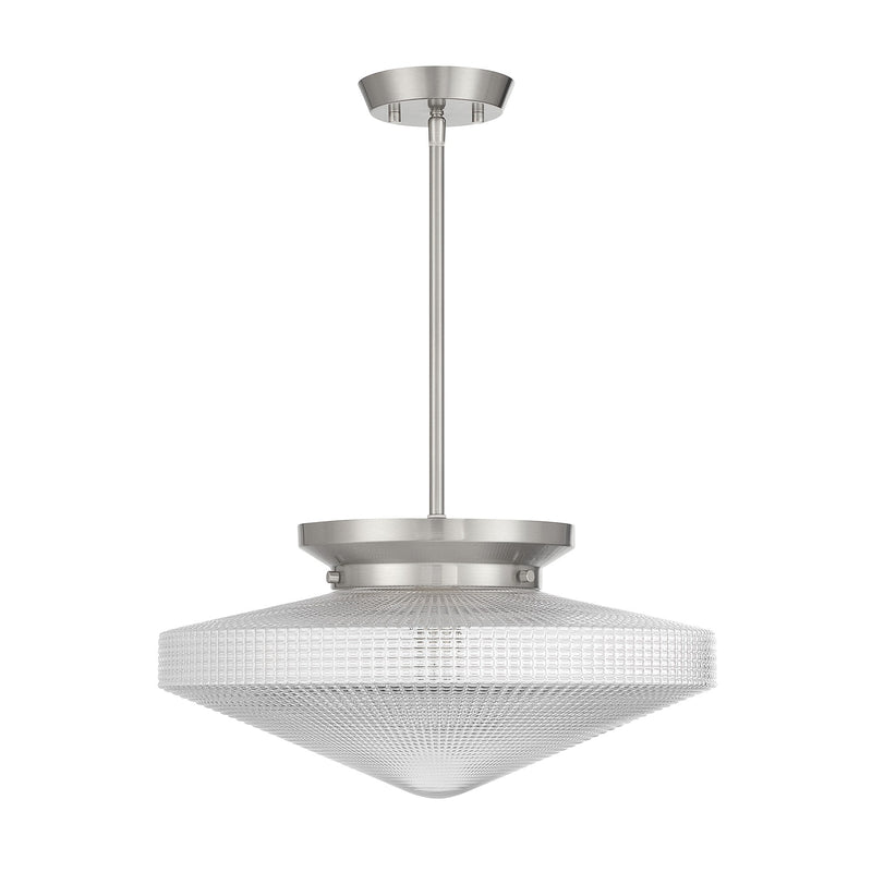Savoy House 6-4464-1-SN One Light Convertible, Satin Nickel (2)