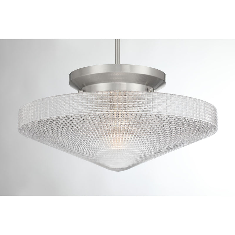 Savoy House 6-4464-1-SN One Light Convertible, Satin Nickel (6)