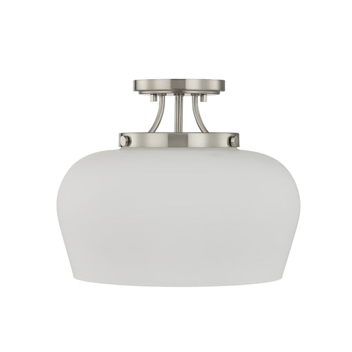 Savoy House 6-6035-3-SN Three Light Semi-Flush Mount, Satin Nickel (2)