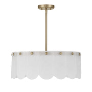 Savoy House 6-9801-4-127 Four Light Convertible, Noble Brass (2)