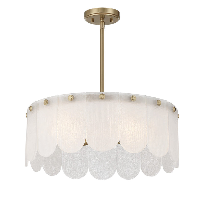 Savoy House 6-9801-4-127 Four Light Convertible, Noble Brass (3)