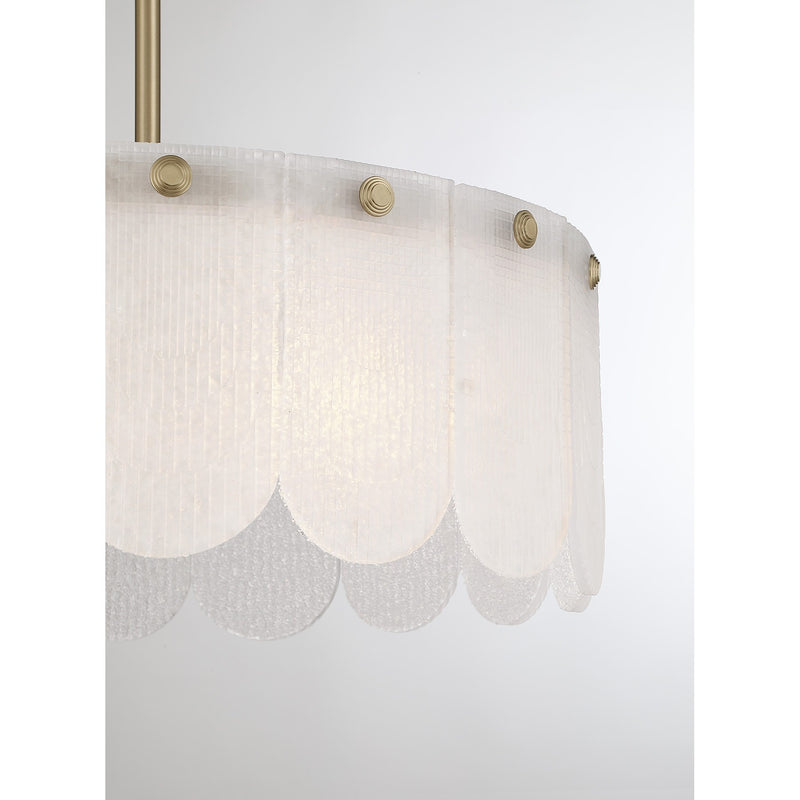 Savoy House 6-9801-4-127 Four Light Convertible, Noble Brass (5)