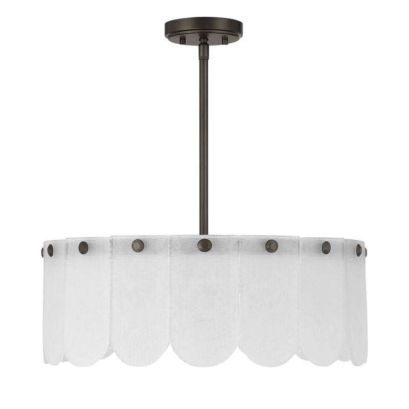 Savoy House 6-9801-4-15 Four Light Convertible, Mediterranean Bronze (2)