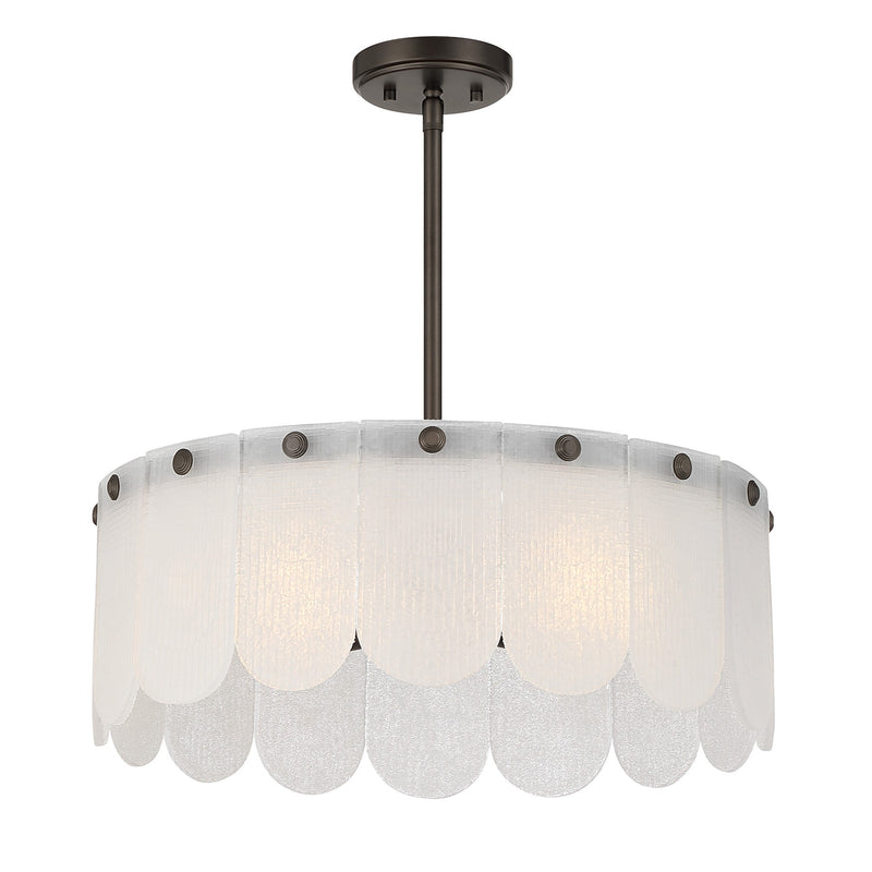 Savoy House 6-9801-4-15 Four Light Convertible, Mediterranean Bronze (3)