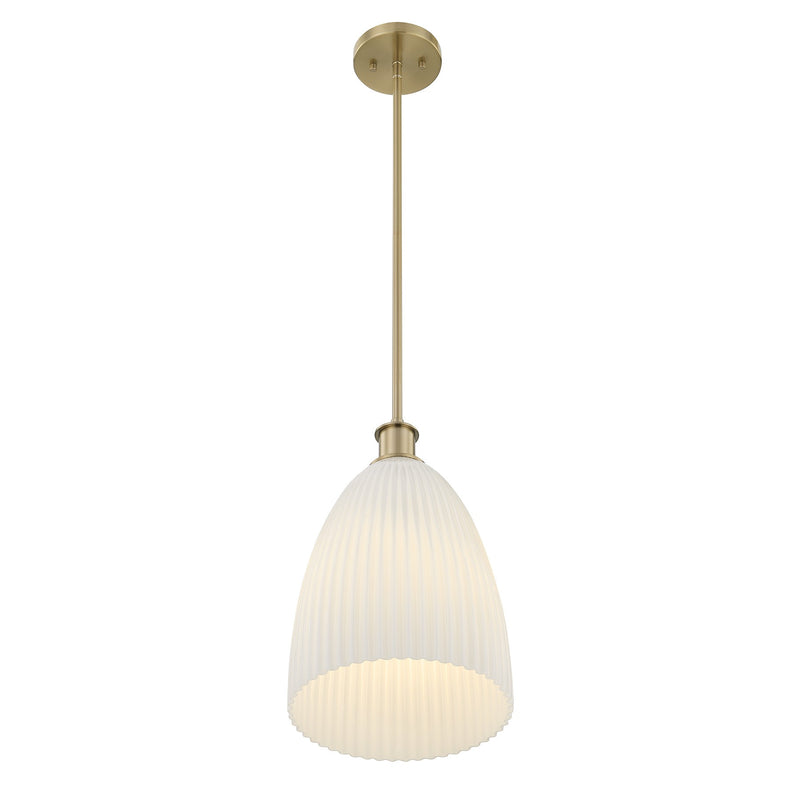 Savoy House 7-1244-1-127 One Light Pendant, Noble Brass (4)