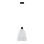 Savoy House 7-1244-1-89 One Light Pendant, Matte Black (2)