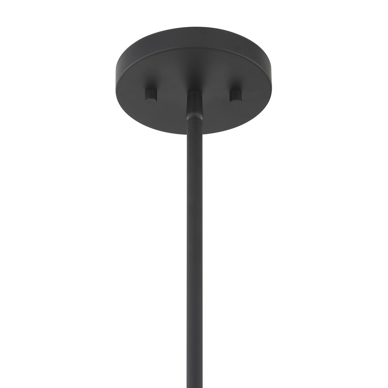 Savoy House 7-1244-1-89 One Light Pendant, Matte Black (5)