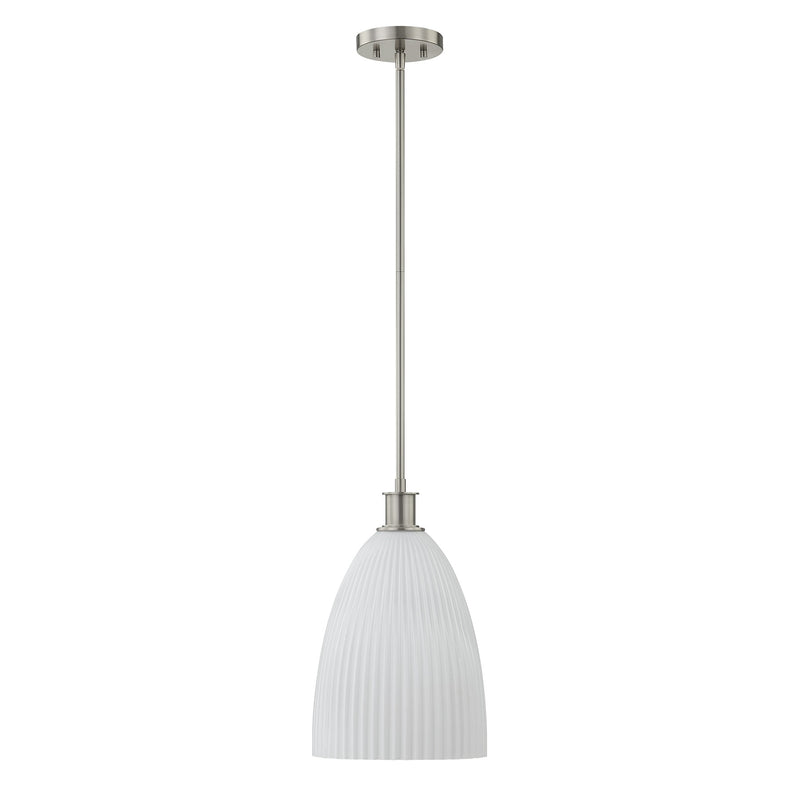 Savoy House 7-1244-1-SN One Light Pendant, Satin Nickel (2)