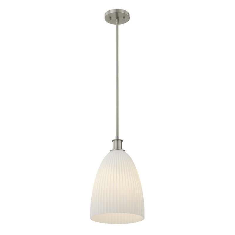 Savoy House 7-1244-1-SN One Light Pendant, Satin Nickel (3)