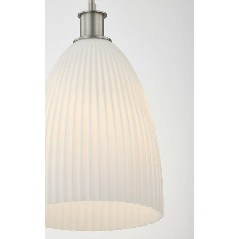 Savoy House 7-1244-1-SN One Light Pendant, Satin Nickel (6)