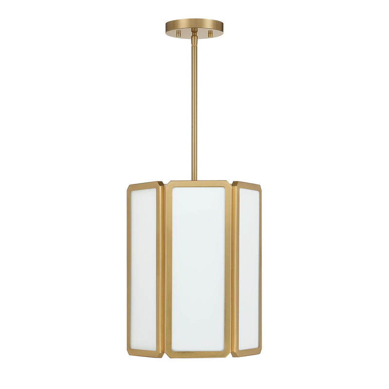Savoy House 7-1700-3-322 Three Light Pendant, Warm Brass (2)