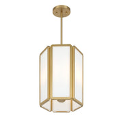 Savoy House 7-1700-3-322 Three Light Pendant, Warm Brass (4)