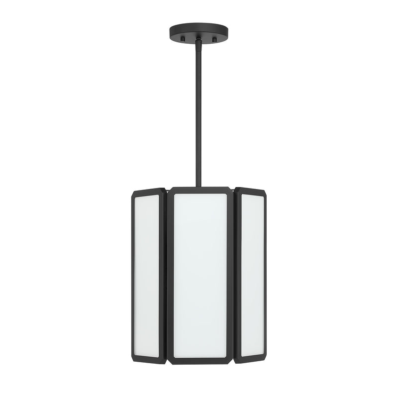 Savoy House 7-1700-3-89 Three Light Pendant, Matte Black (2)