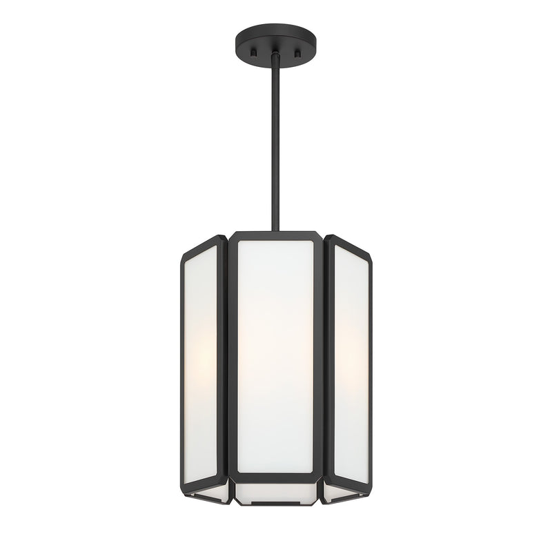 Savoy House 7-1700-3-89 Three Light Pendant, Matte Black (3)