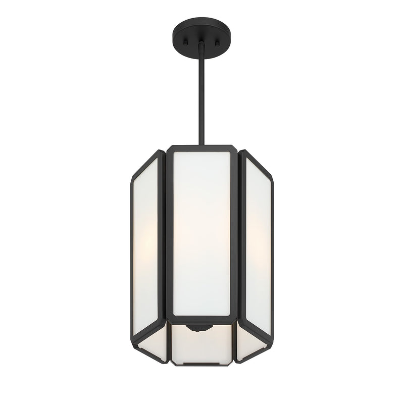 Savoy House 7-1700-3-89 Three Light Pendant, Matte Black (4)