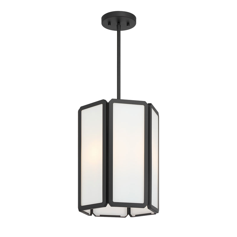 Savoy House 7-1700-3-89 Three Light Pendant, Matte Black (5)