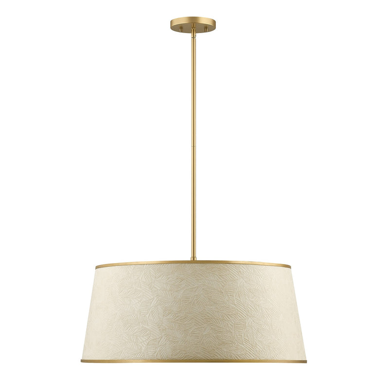 Savoy House 7-2044-6-328 Six Light Pendant, Spun Gold (2)