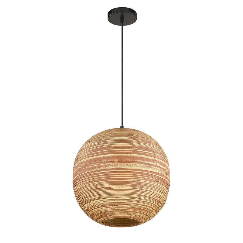 Savoy House 7-2804-1-89 One Light Pendant, Matte Black (2)
