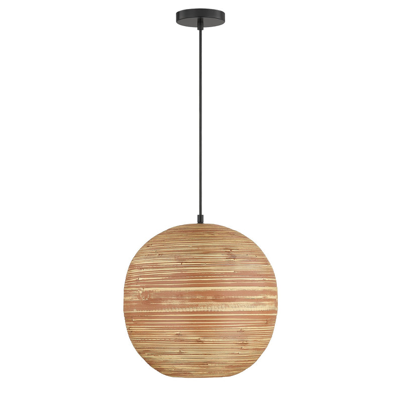 Savoy House 7-2804-1-89 One Light Pendant, Matte Black (3)