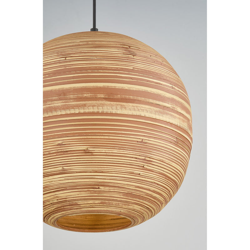 Savoy House 7-2804-1-89 One Light Pendant, Matte Black (6)
