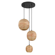 Savoy House 7-2805-3-89 Three Light Pendant, Matte Black (2)