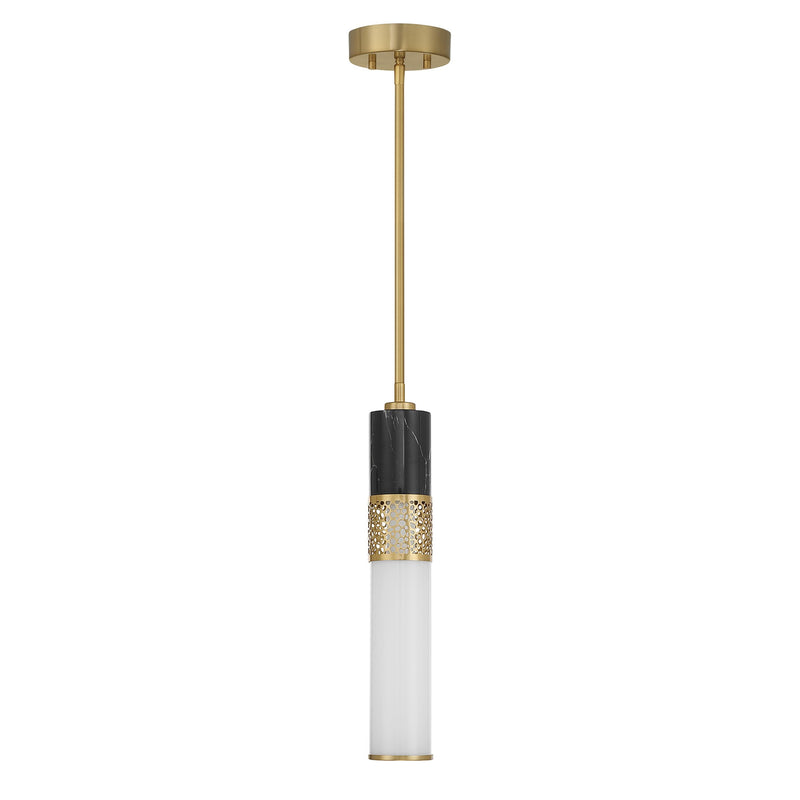 Savoy House 7-2916-1-322 LED Pendant, Warm Brass (2)