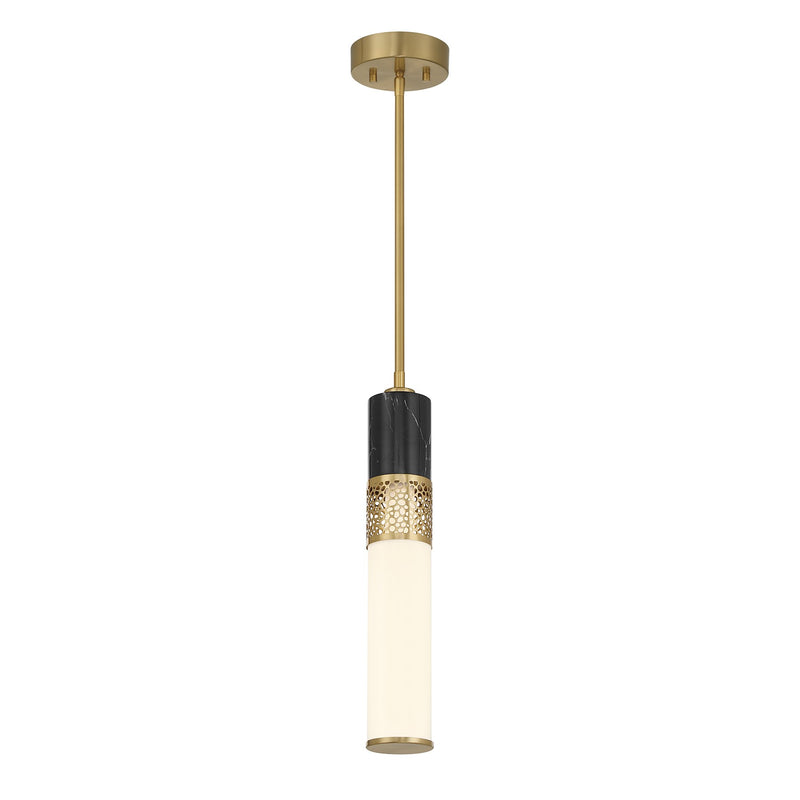 Savoy House 7-2916-1-322 LED Pendant, Warm Brass (3)