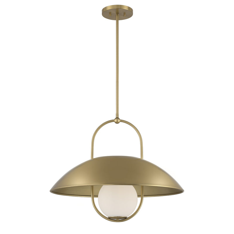 Savoy House 7-3070-1-322 One Light Pendant, Warm Brass (3)