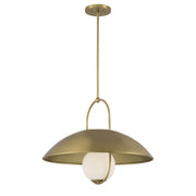 Savoy House 7-3070-1-322 One Light Pendant, Warm Brass (5)
