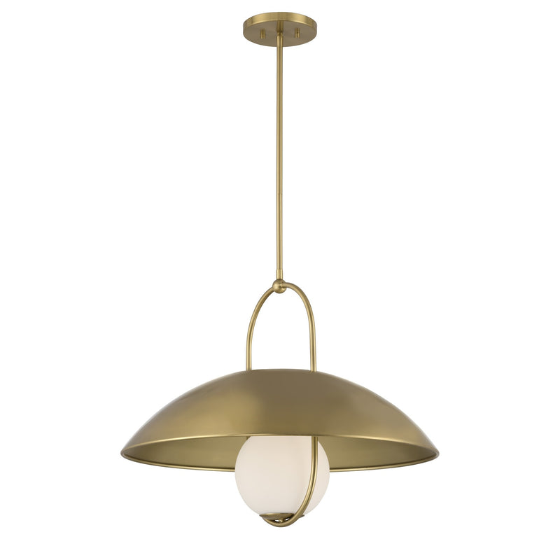 Savoy House 7-3070-1-322 One Light Pendant, Warm Brass (5)