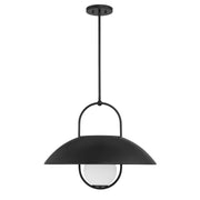 Savoy House 7-3070-1-89 One Light Pendant, Matte Black (2)