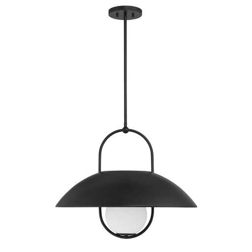 Savoy House 7-3070-1-89 One Light Pendant, Matte Black (2)