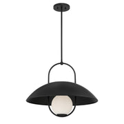 Savoy House 7-3070-1-89 One Light Pendant, Matte Black (3)