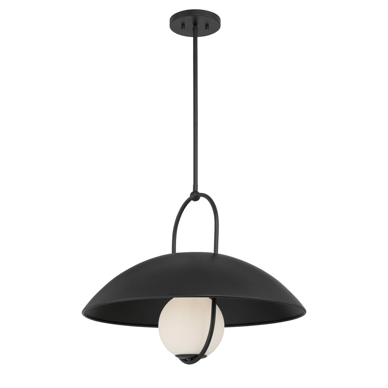 Savoy House 7-3070-1-89 One Light Pendant, Matte Black (5)