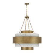 Savoy House 7-3092-8-339 Eight Light Pendant, Antique Patina (2)