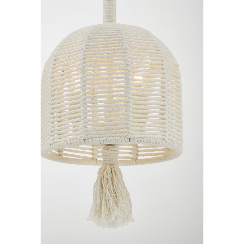 Savoy House 7-3400-3-341 Three Light Pendant, Cotton (5)