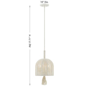 Savoy House 7-3400-3-341 Three Light Pendant, Cotton (6)